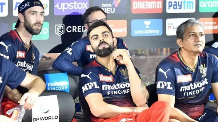 আরসিবি-র ডাগআউট