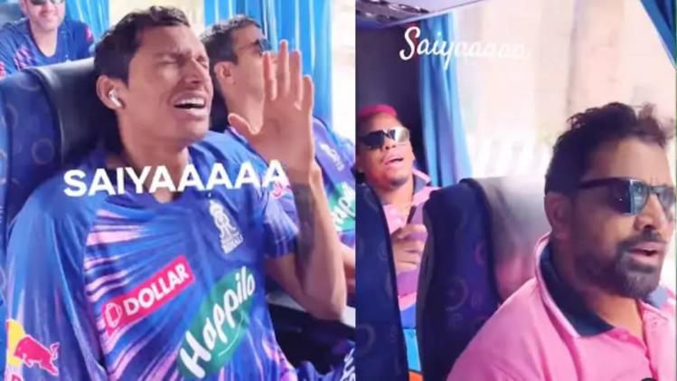 ফুরফুরে মেজাজে RR, বলিউডে গানে গলা মেলালেন হেটমায়ারও