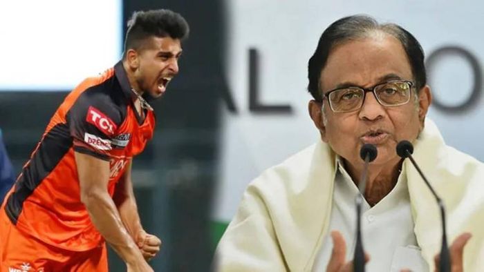 উমরান মালিক ও পি চিদম্বরম