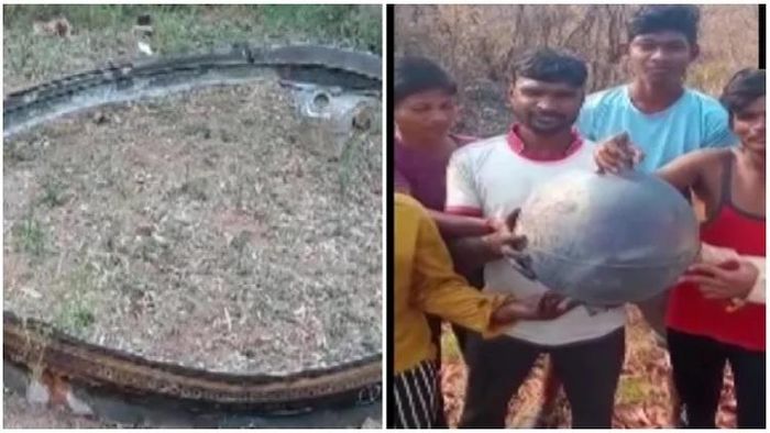 আকাশ থেকে পড়ল অজানা বস্তু