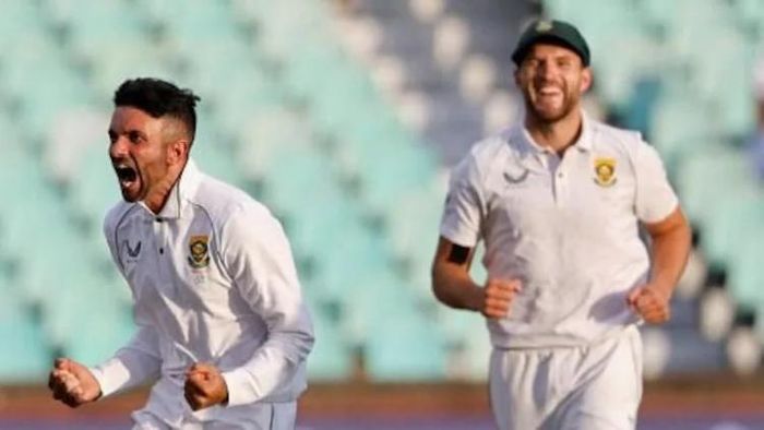 কেশব মহারাজের হাতে বধ বাংলাদেশ