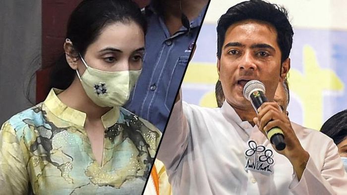 অভিষেক ও রুজিরা বন্দ্যোপাধ্যায়।