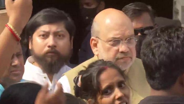 কাশীপুরে অমিত শাহ।