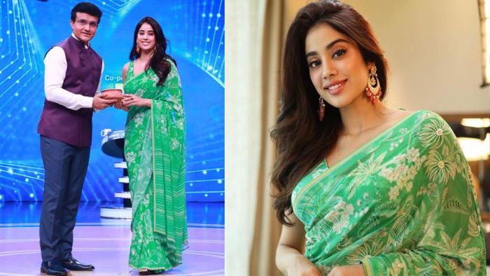 সৌরভ গঙ্গোপাধ্যায়ের সঙ্গে জাহ্নবী কাপুর