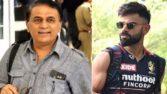 সুনীল গাভাস্কার ও বিরাট কোহলি