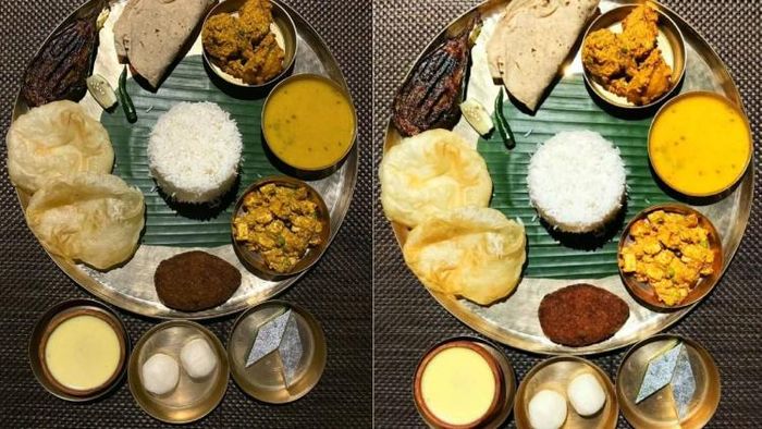 শাহী-সৌরভ থালি, ছবি সৌজন্যে: ভুতের রাজা দিল বর