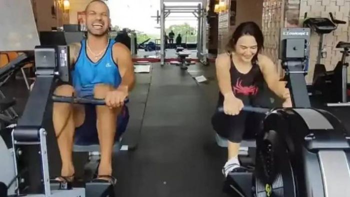 শিখর ধাওয়ান ও প্রীতি জিন্টা