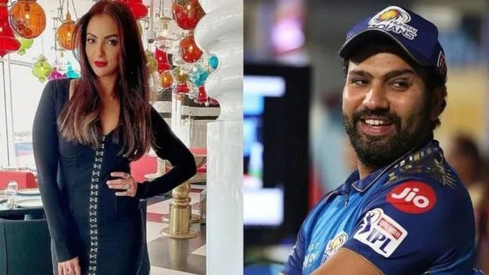 সীমা খান ও রোহিত শর্মা