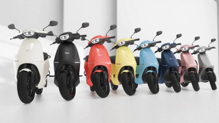ওলা স্কুটার।