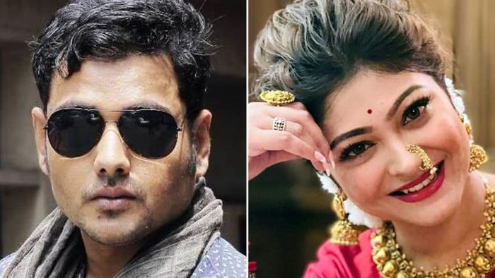 তথাগত মুখোপাধ্যায় ও রুকমা রায় (ছবি: ফেসবুক)