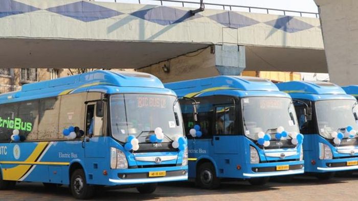 টাটার বৈদ্যুতিক বাস। ছবি সৌজন্যে- টাটা মোটরস।