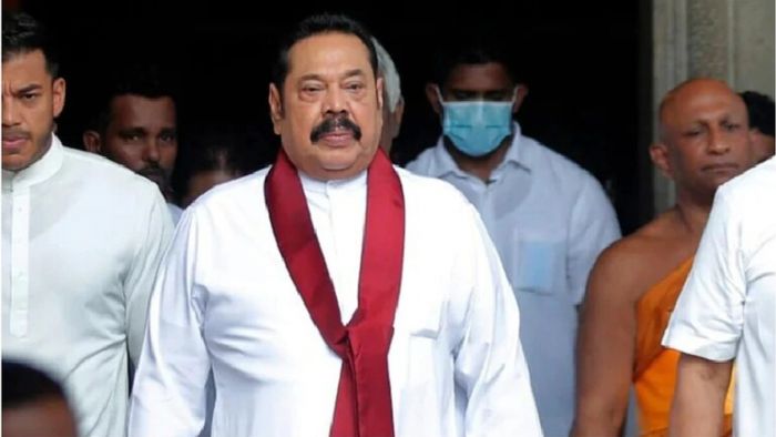 পদত্যাগ প্রধানমন্ত্রী মহিন্দা রাজাপক্ষের