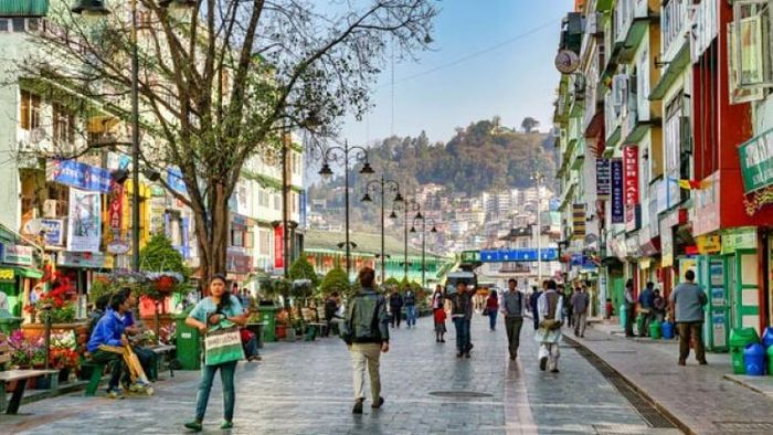 গ্যাংটক এমজি মার্গ ছবি-সিকিম টুরিজম