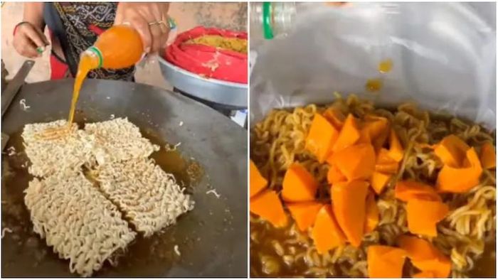 আম দিয়ে ম্যাগি!