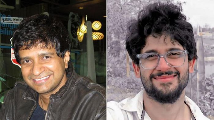 গায়ক কেকে ও অভিনেতা আদৃত রায় (ছবি: ইন্সটাগ্রাম)