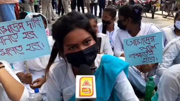 উচ্চ মাধ্যমিকে অকৃতকার্য ছাত্রীর বানান বিভ্রাট।