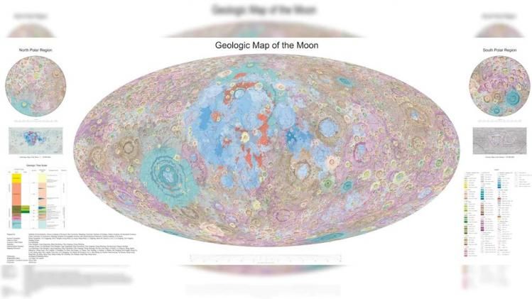 তৈরি হল চাঁদের ম্যাপ, কোথায় কী আছে? দেখে নিন