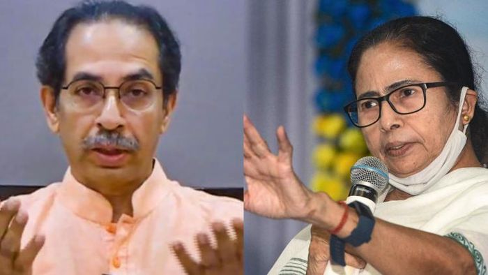 উদ্ধবের পাশে মমতা