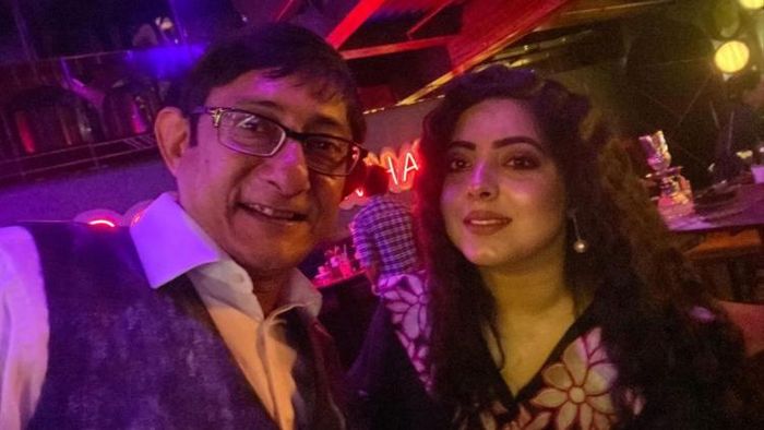 কাঞ্চন মল্লিক ও শ্রীময়ী চট্টরাজ (ছবি: ইন্সটাগ্রাম)