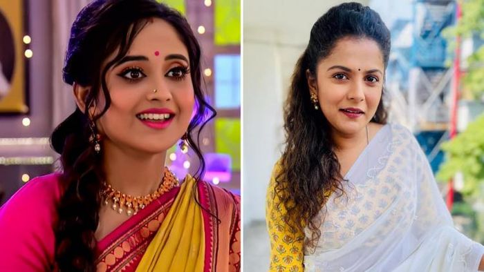 অভিনেত্রী সৌমিতৃষা কুণ্ডু ও ভাবনা বন্দ্যোপাধ্যায় (ছবি: ফেসবুক)