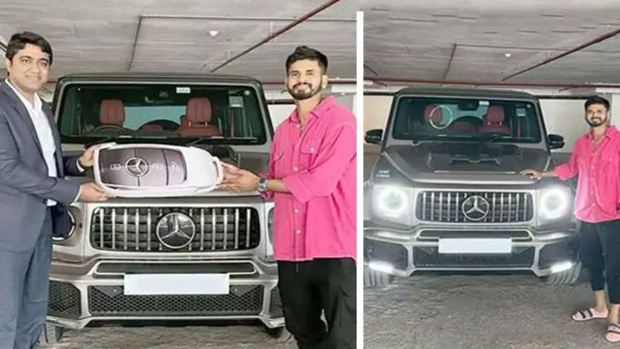 শ্রেয়াস আইয়ারের গাড়ি