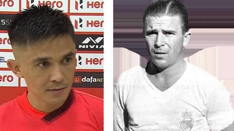 কিংবদন্তি পুসকাসের গোল-রেকর্ডও ছুঁয়ে ফেললেন সুনীল