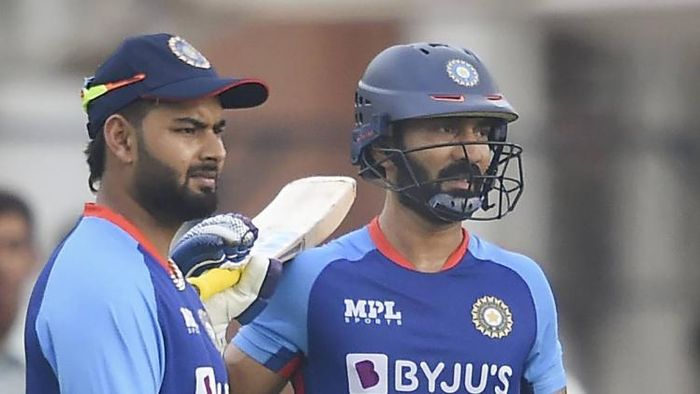 ঋষভ পন্ত ও দীনেশ কার্তিক ছবি- পিটিআই