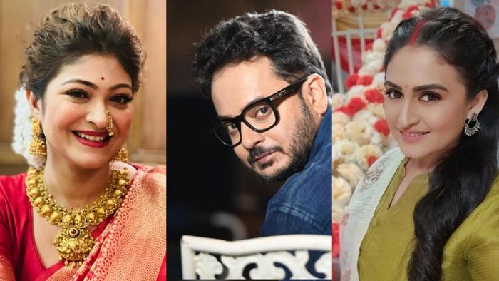 রূকমা রায়, রাহুল বন্দ্যোপাধ্যায় ও প্রিয়ম চক্রবর্তী (ছবি: ইন্সটাগ্রাম)