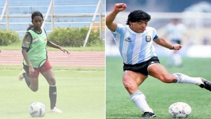 সোনালী সোরেন ও মারাদোনা