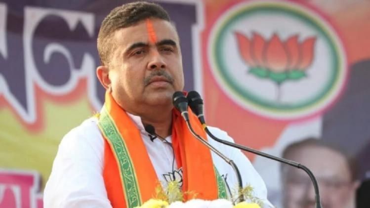 হাওড়ার পথে শুভেন্দু অধিকারীকে আটকাল পুলিশ, শুরু বাকবিতণ্ডা