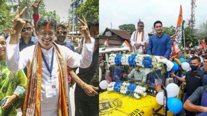 ত্রিপুরায় তৃণমূলের জামানত জব্দ।