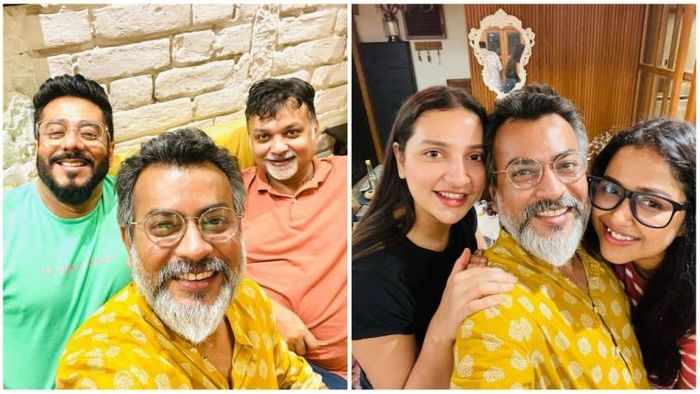 রাজ, সৃজিত, রুদ্রনীল, শুভশ্রী ও সোহিনী (ছবি: ইন্সটাগ্রাম)