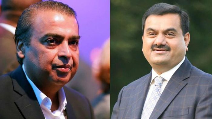 মুকেশ অম্বানি-গৌতম আদানি।