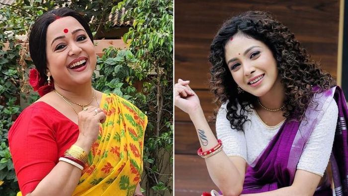 অপরাজিতা আঢ্য ও শার্লি মোদক (ছবি: ইন্সটাগ্রাম)