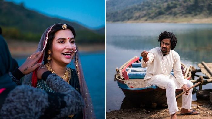 'বিসমিল্লাহ' ছবির দৃশ্যে শুভশ্রী গঙ্গোপাধ্যায় ও ঋদ্ধি সেন