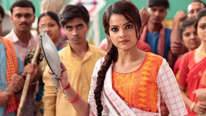 'ক্যানিং-এর মিনু' ধারাবাহিকের নেপথ্য দৃশ্য