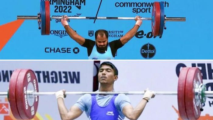 গুরুরাজা পূজারি (ওপরে), সংকেত মহাদেব সরগর (নীচে)। ছবি সৌজন্য: টুইটার