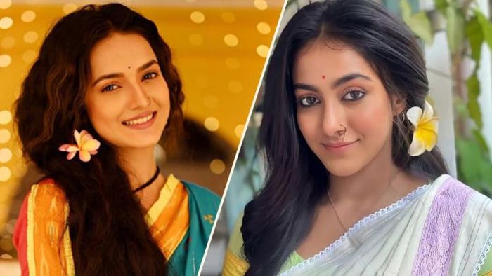 অভিনেত্রী জ্যাসমিন রথ ও মোহনা মাইতি (ছবি: ইন্সটাগ্রাম)