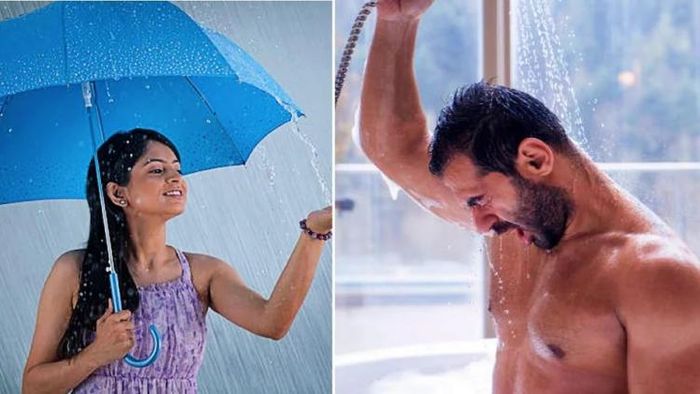 বর্ষায় স্নান জরুরি। প্রতীকী ছবি