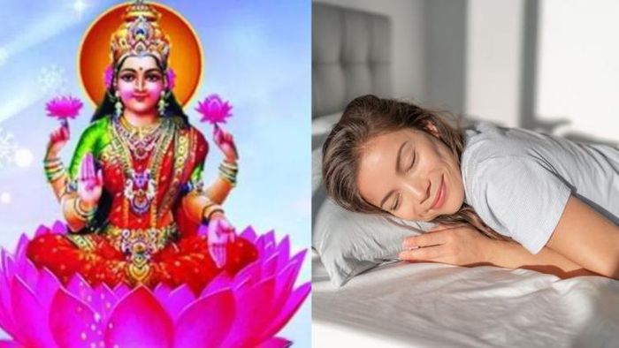 স্বপ্নেই জানান দেন লক্ষ্মী।