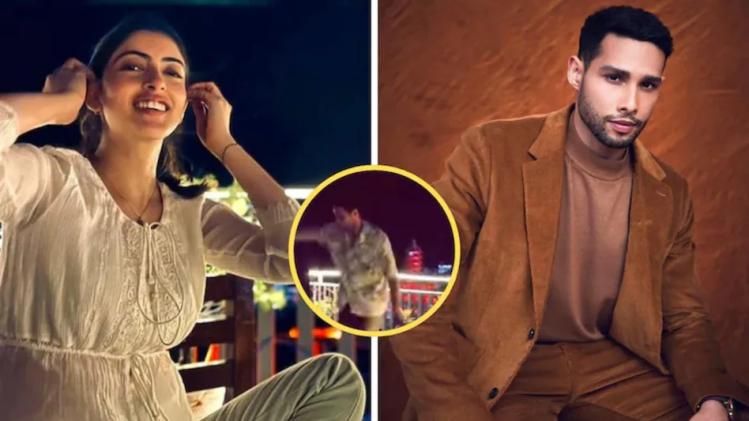 সিদ্ধান্তকে ডেট করছেন অমিতাভের নাতনী? ক্যামেরা দেখে লুকোলেন মুখ