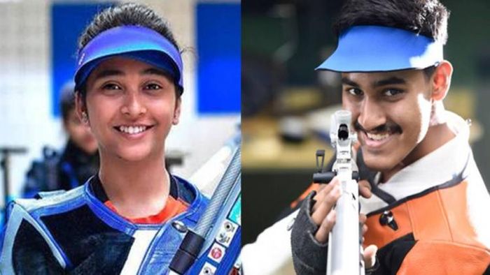 মেহুলি ঘোষ ও শাহু তুষার