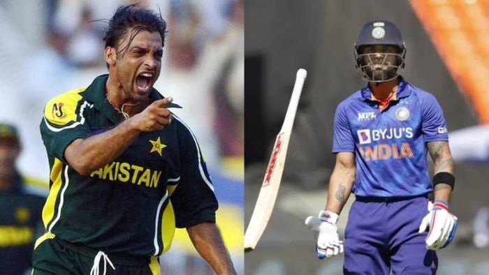 শোয়েব আখতার ও বিরাট কোহলি