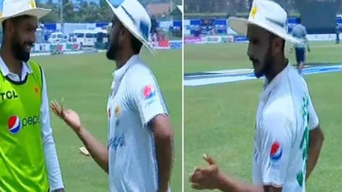 নাচছেন হাসান আলি