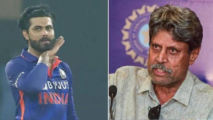 রবীন্দ্র জাদেজা ও কপিল দেব