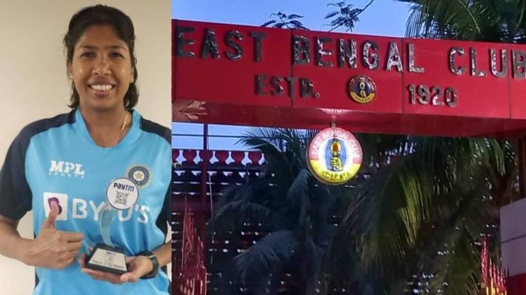 ঝুলন গোস্বামীকে ভারত গৌরব সম্মান দিচ্ছে ইস্টবেঙ্গল ক্লাব  