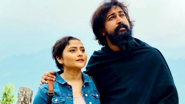 ঐন্দ্রিলা শর্মা ও সব্যসাচী চৌধুরী (ছবি: ফেসবুক)