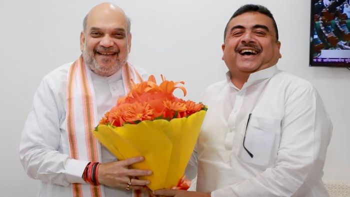 অমিত সকাশে শুভেন্দু।