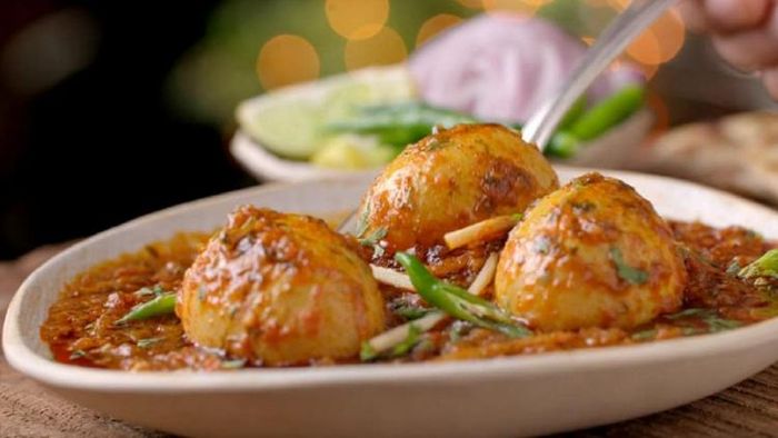 ডিমের তরকারি।