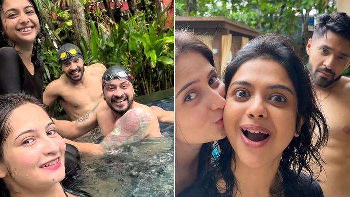 শ্রীমা ভট্টাচার্য, শোলাঙ্কি রায়, গৌরব চট্টোপাধ্যায় ও অনিন্দ্য চট্টোপাধ্যায়